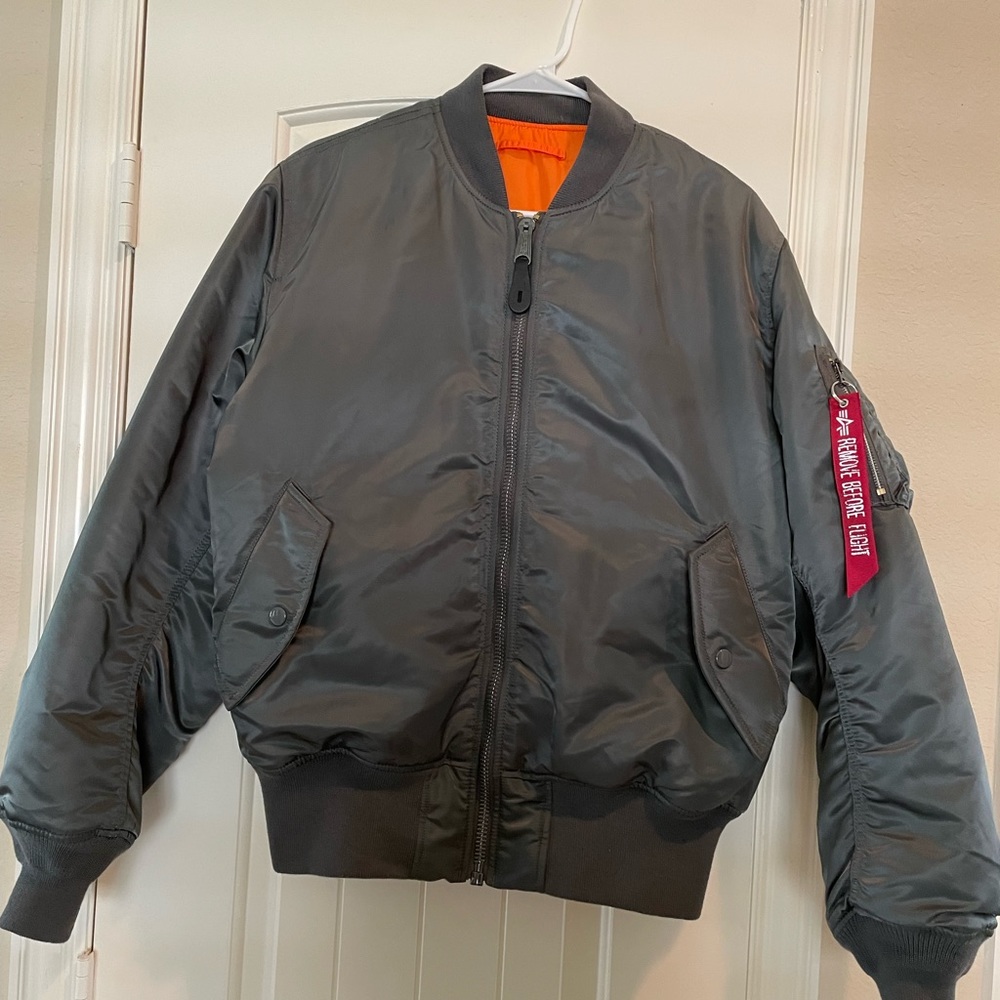 🔥Men’s Alpha Industries MA-1 BOMBER JACKET (HERITAGE)